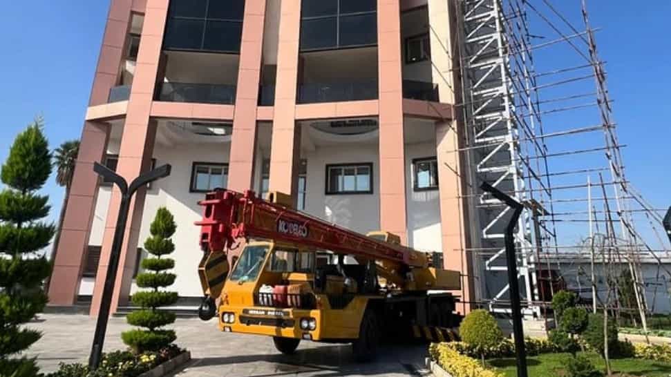 اجاره جرثقیل کفی در بابلسر با قیمت مناسب
